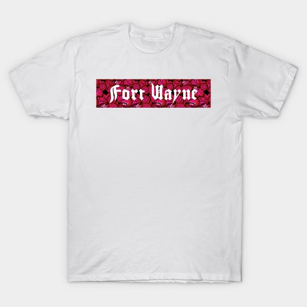 Fort Wayne Flower T-Shirt by Americansports